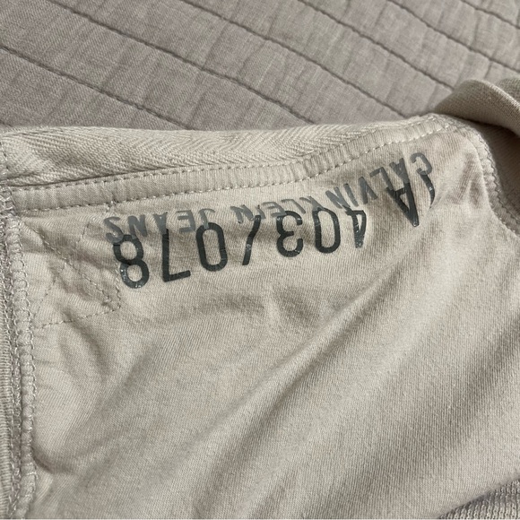 Calvin Klein Jeans Men's Cotton 1/4 Zip Patched Elbows LS Sweater Size XL - Picture 5 of 11